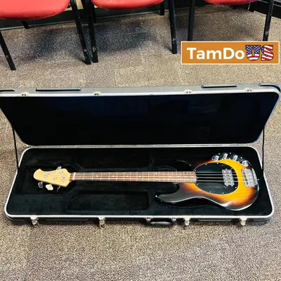 Ernie Ball Music Man StingRay 4-string Electric Bass Guitar - Vintage Sunburst at Guitars & Basses in good condition