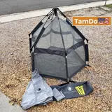 Pop ‘N Go Playpen Baby Play Yard Tent Portable Indoor Outdoor with Shade - Thumbnail 1