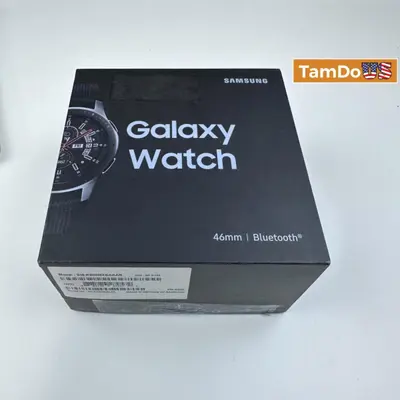 Samsung Galaxy Watch SM-R800 AMOLED Smartwatch 46mm Stainless Steel at Smart Watches in excellent condition