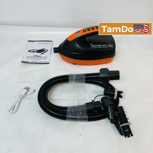 SereneLife SLPUMP25 Electric Air Pump Compressor / Inflator – Portable 12V DC at TamDoUS Taylorsville