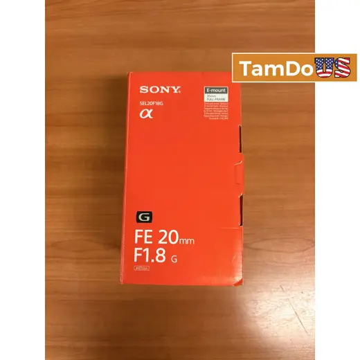 Sony FE 20mm F1.8 G Full-Frame E-Mount Lens SEL20F18G at TamDoUS Taylorsville