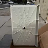 Swan FF034 Shower Base Pan 34x48 in Center Drain Solid Surface White - Thumbnail 10