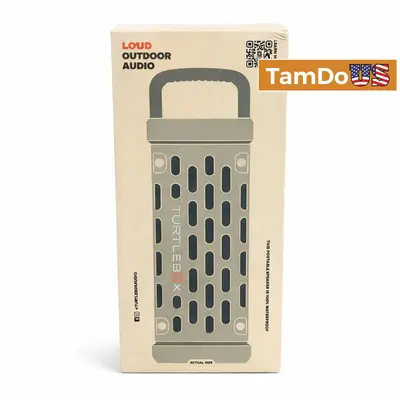 Turtlebox Ranger Rugged Waterproof Portable Speaker - Tan at Portable Audio & Headphones in new_open_box condition