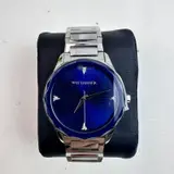 Wittnauer $570 Diamond Accent Men's Watch WN3103 43mm Stainless Steel, Blue Dial - Thumbnail 2