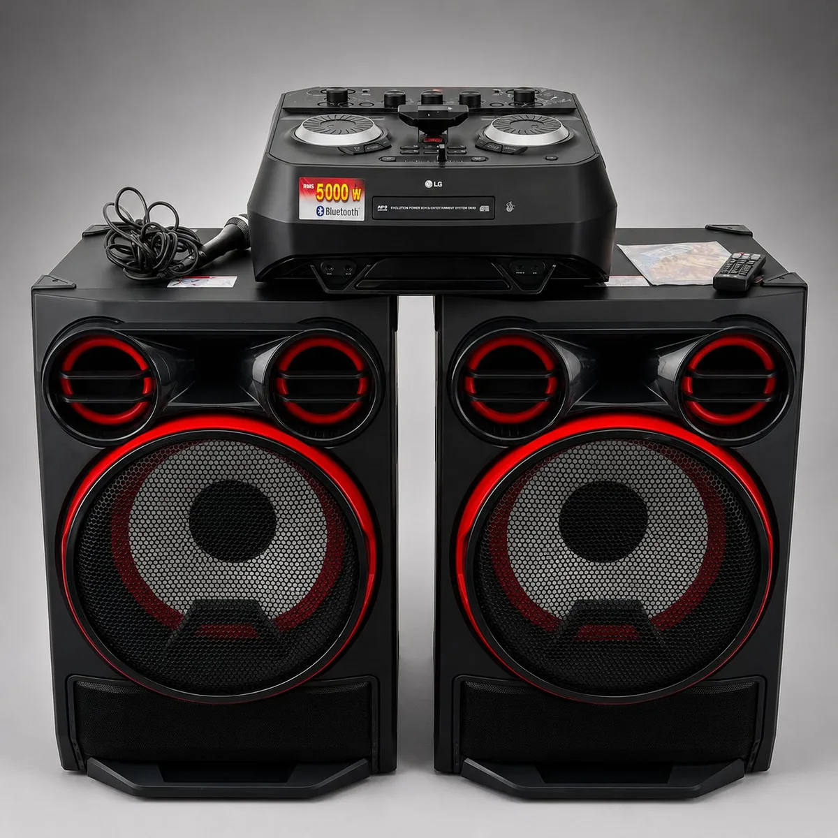 $1299 LG CK99 XBOOM Entertainment System Hi-Fi Stereo Bluetooth 5000W Speakers - Photo 1 - Real photo at TamDoUS Salt Lake City