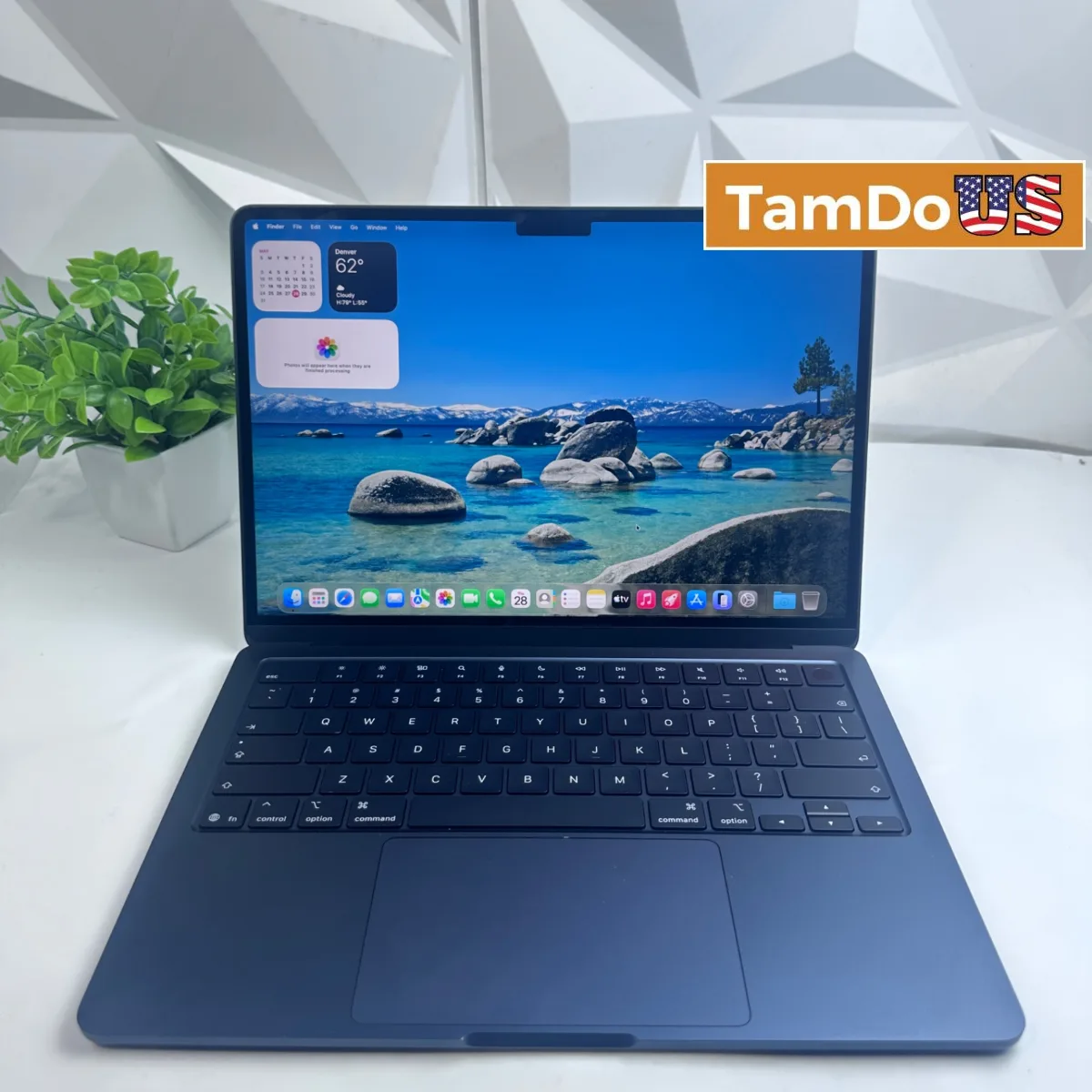 MacBook Air (13-inch, M5) 8-Core GPU, 16GB, 512GB SSD, Midnight - Photo 1 - Real photo at TamDoUS Salt Lake City