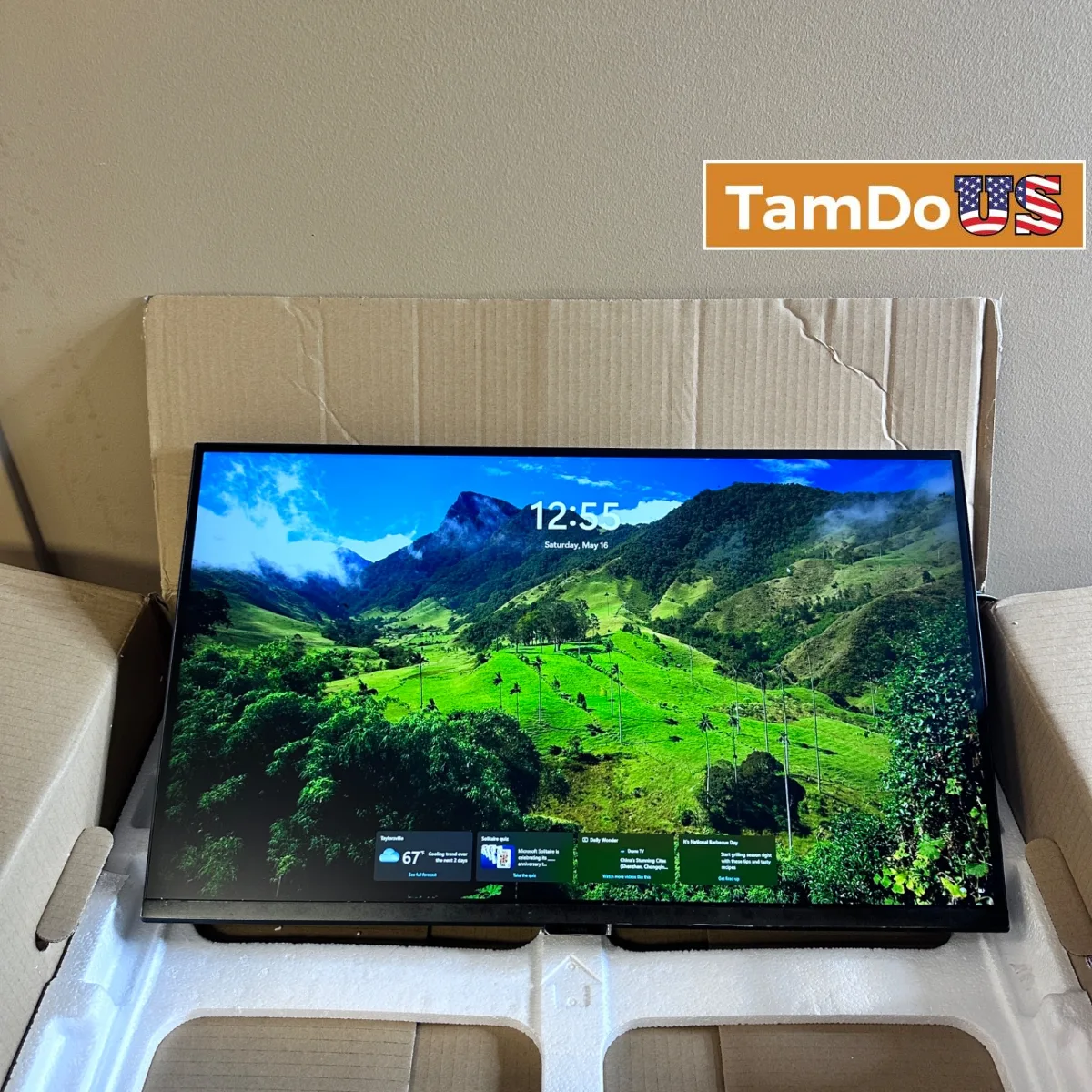 Samsung Odyssey G5 27" QHD 180Hz Gaming Monitor G-Sync LS27DG500ENXZA - Photo 1 - Real photo at TamDoUS Salt Lake City