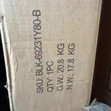 58" Black MDF Storage Cabinet $242 Buffet Sideboard Credenza Credenza Table - Thumbnail 8