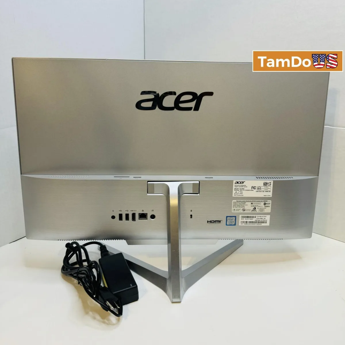 Acer Aspire C24-865 23.8" FHD AIO Desktop, i5-8250U, 12GB DDR4, 1TB HDD, Win 11 - Photo 1 - Real photo at TamDoUS Salt Lake City