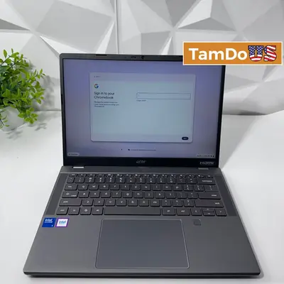 Acer Chromebook Plus 514 Laptop, 14" FHD, Core 5 120U, 16GB, 256GB SSD, ChromeOS at Laptops & Netbooks in good condition