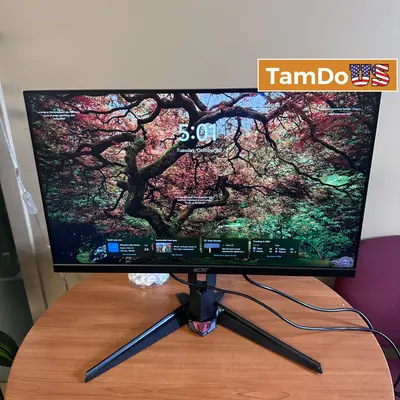 Acer Nitro XV240Y W3biipr 23.8" Full HD IPS 180Hz 0.5ms FreeSync Gaming Monitor at Monitors, Projectors & Accs in good condition