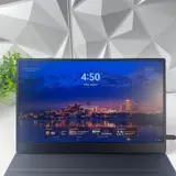 Alcopaca AL01K 15.6" Portable Monitor FHD 1080P 60Hz IPS USB-C HDMI Smart Cover - Thumbnail 2