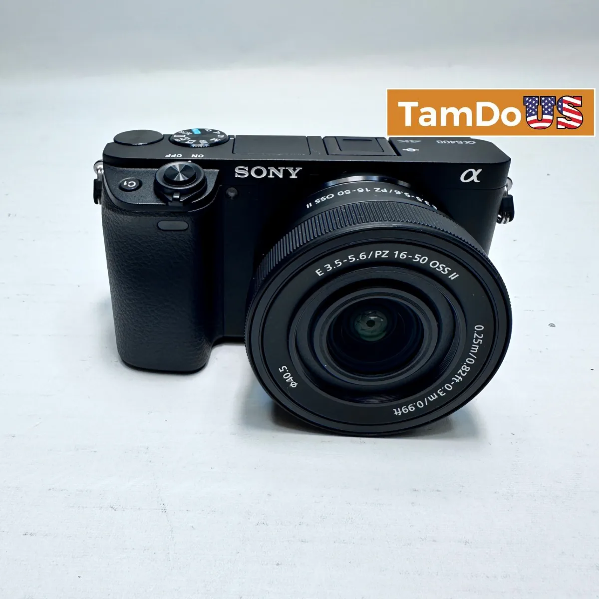 Sony Alpha a6400 Mirrorless Camera with 16-50mm f/3.5-5.6 OSS II Lens Kit - Photo 1 - Real photo at TamDoUS Salt Lake City