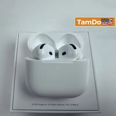 Apple AirPods 4 A3053 Wireless Earbuds with USB-C Charging Case at Portable Audio & Headphones in good condition