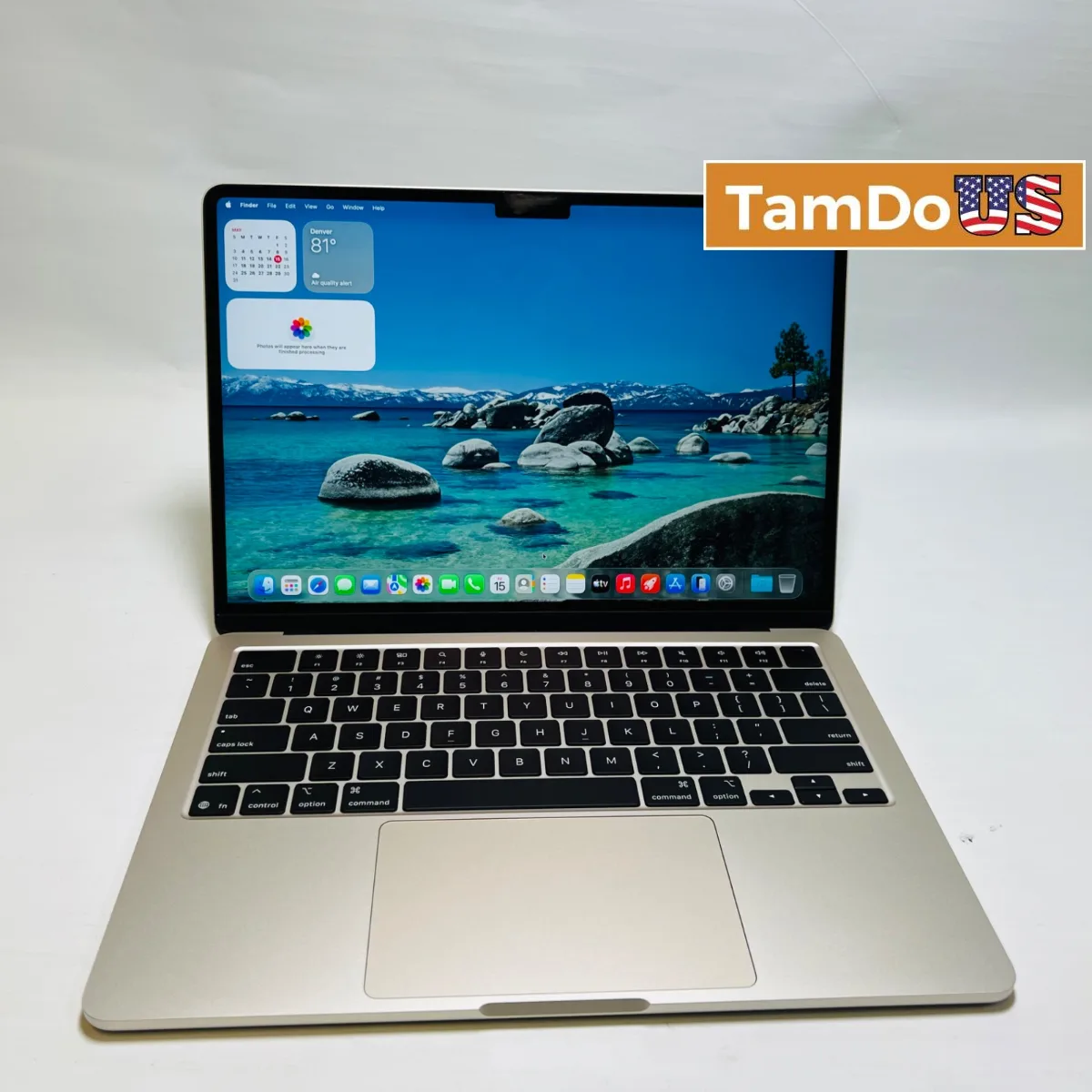 MacBook Air (13-inch, M4, 2025) 8-Core GPU, 16GB, 256GB SSD, StarLight - Photo 1 - Real photo at TamDoUS Salt Lake City