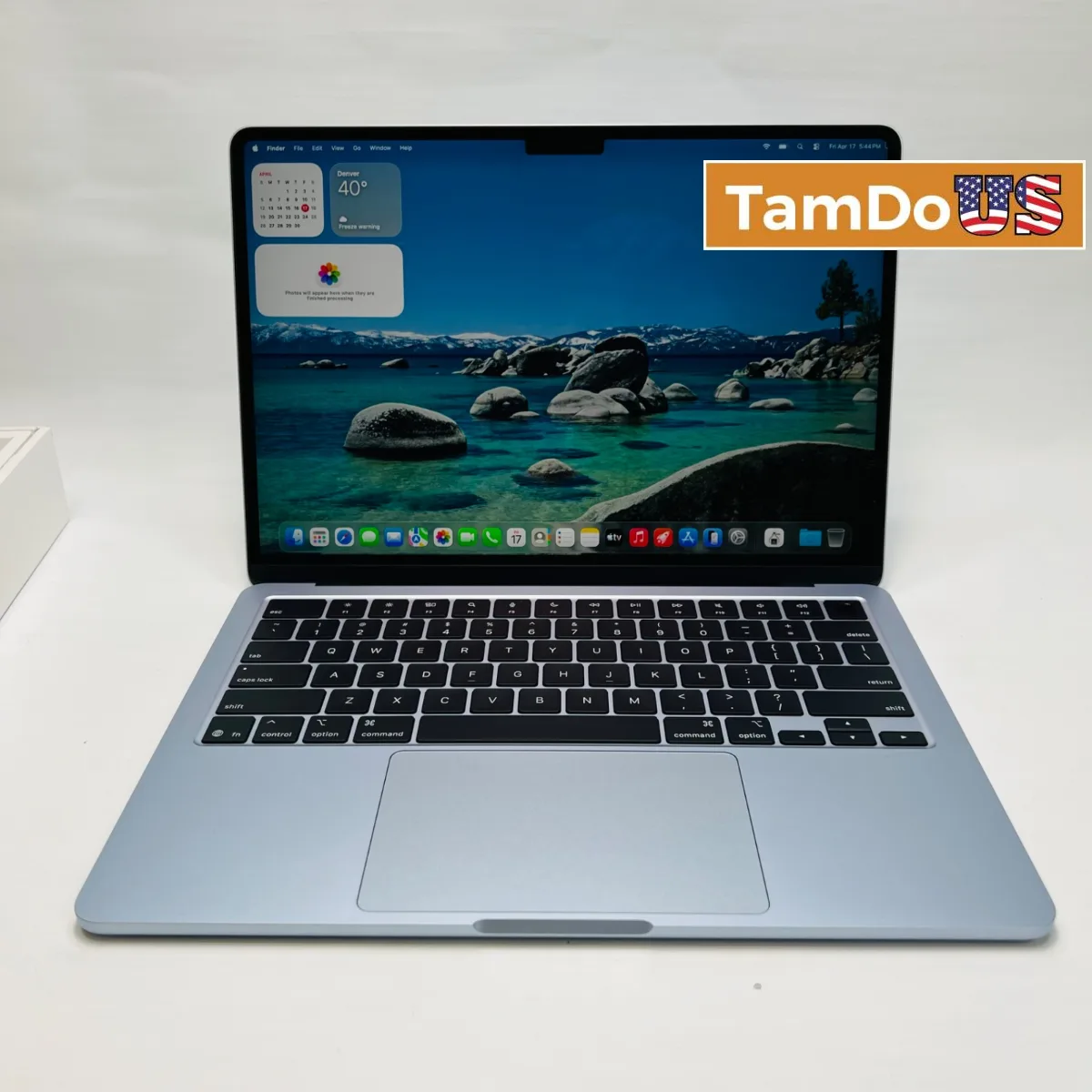 MacBook Air (13-inch, M4, 2025) 10-Core GPU, 16GB, 512GB SSD, Sky Blue - Photo 1 - Real photo at TamDoUS Salt Lake City