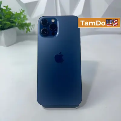 iPhone 12 Pro Max | 256GB | Pacific Blue | Unlocked at Cell Phones & Smartphones in good condition