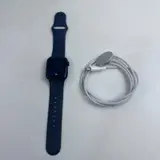 Apple Watch SE (3rd Gen, Cellular) 40mm Black AL Case Blue Sport Band - Thumbnail 4