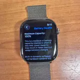 Apple Watch Series 10 (46mm, Cellular) Titanium Case Milanese Loop S/M - Thumbnail 2