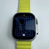 Apple Watch Ultra 1st Gen (49mm, GPS + Cellular) Titanium Case Yellow Ocean Band - Thumbnail 3