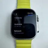 Apple Watch Ultra 1st Gen (49mm, GPS + Cellular) Titanium Case Yellow Ocean Band - Thumbnail 6