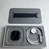 Apple Watch Ultra 3 (GPS+Cellular) 49mm Titanium Case Black Alpine Loop Band M - Thumbnail 2