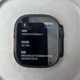 Apple Watch Ultra 3 (GPS+Cellular) 49mm Titanium Case Black Alpine Loop Band M - Thumbnail 8
