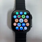 Apple Watch Ultra 3 (GPS+Cellular) 49mm Titanium Case, Black Ocean Band - Thumbnail 4