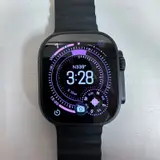 Apple Watch Ultra 3 (GPS+Cellular) 49mm Titanium Case, Black Ocean Band - Thumbnail 3