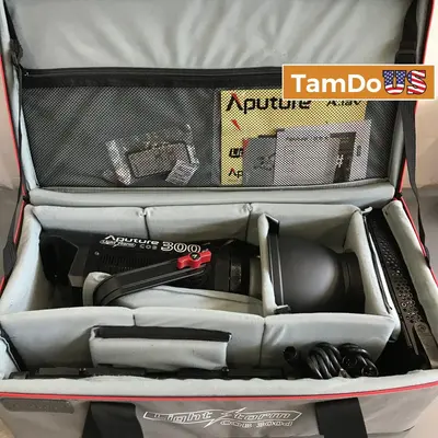 Aputure Light Storm COB 300d Daylight LED Video Light Kit with Carrying Case at Tripods & Supports in new_open_box condition