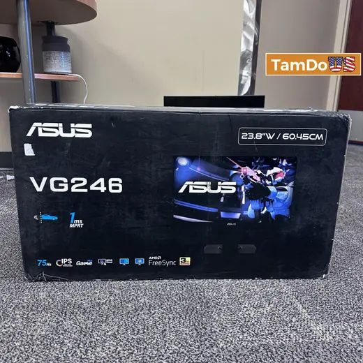 ASUS 23.8” 1080P Gaming Monitor (VG246H) - Full HD, IPS, 75Hz, 1ms, FreeSync at TamDoUS Taylorsville