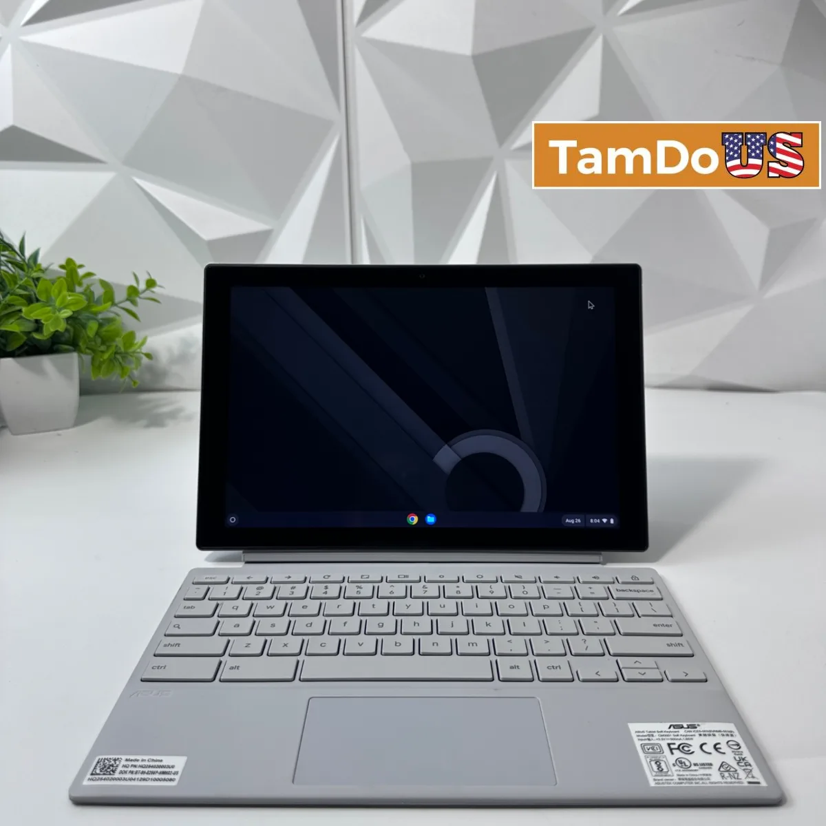 ASUS Chromebook CM30 Detachable 10.5 Touch, 8GB RAM, 128GB eMMC + Pen Keyboard - Photo 1 - Real photo at TamDoUS Salt Lake City