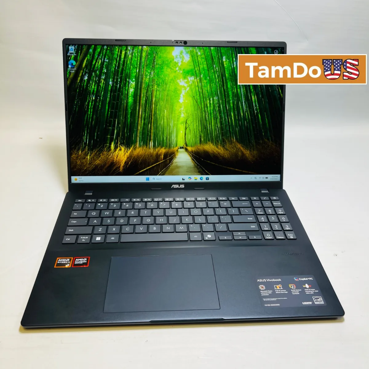 ASUS Vivobook M1607K Laptop, 16" FHD+, AMD Ryzen AI 5 330, 16GB RAM, 512GB SSD - Photo 1 - Real photo at TamDoUS Salt Lake City