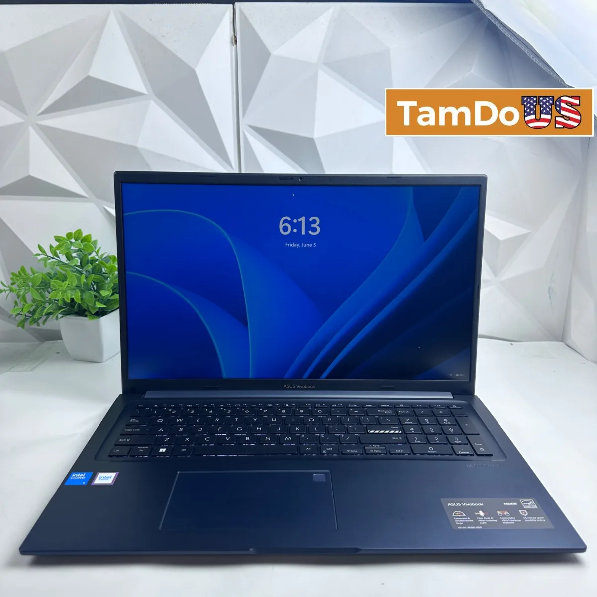 ASUS Vivobook F1704V 17.3" FHD Laptop, Intel Core 5 120U, 8GB, 500GB SSD - Photo 1 - Real photo at TamDoUS Salt Lake City