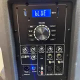 Audio Matrix CB1501 15" Translucent Bluetooth Party Speaker Wireless Mic & Stand - Thumbnail 8