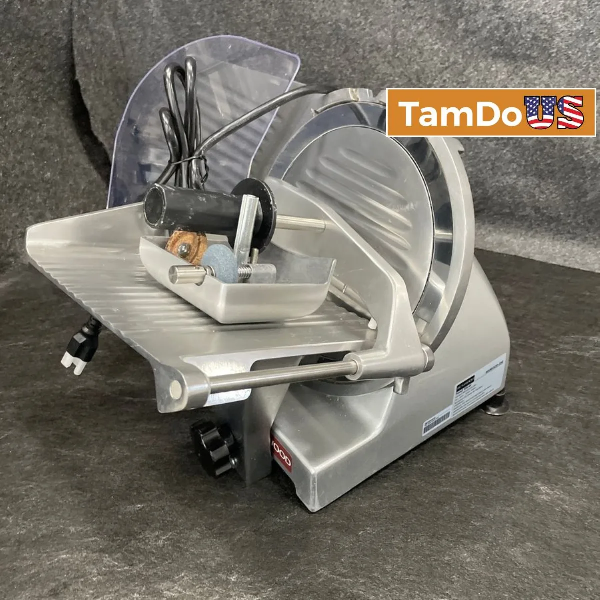 BESWOOD 250 10" Commercial Electric Food Meat Slicer Chromium Plated Blade 240W - Photo 1 - Real photo at TamDoUS Salt Lake City