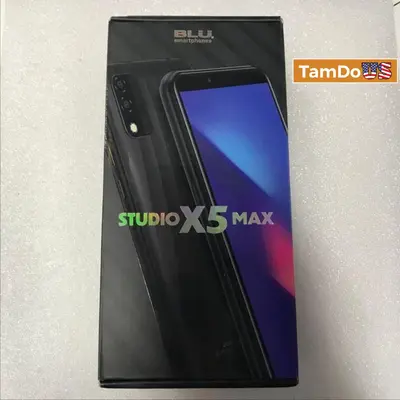 BLU Studio X5 Max Smartphone, 32GB, Unlocked GSM Android Phone – Black at Cell Phones & Smartphones in new condition