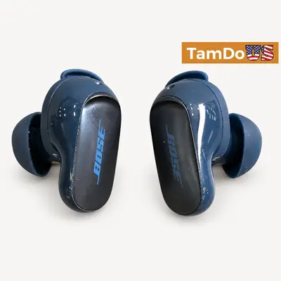 BOSE QuietComfort Ultra Wireless Earbuds, Noise Cancelling, Lunar Blue at Portable Audio & Headphones in excellent condition