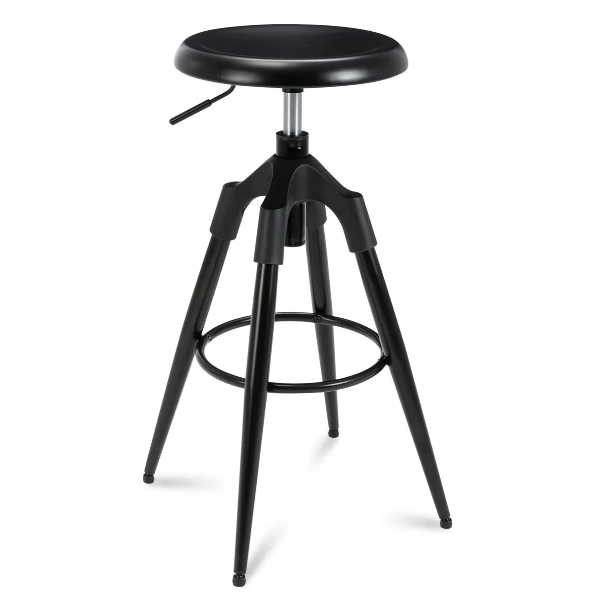 Brage Living BR1981008 Adjustable Height Swivel Round Bar Stool Counter Chair - Photo 1 - Real photo at TamDoUS Salt Lake City
