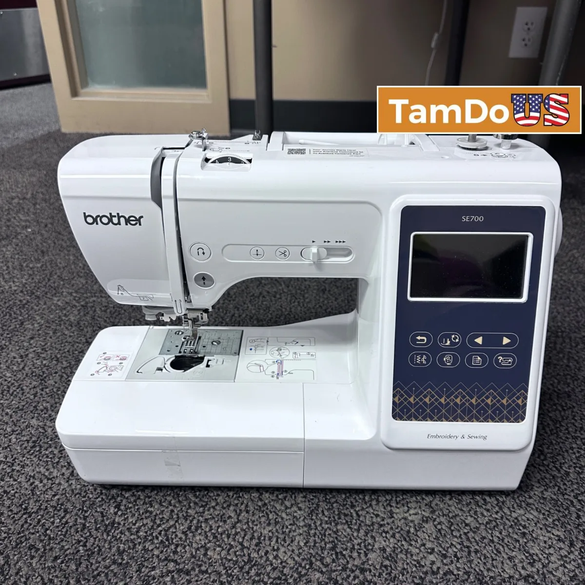 Brother SE700 Computerized Sewing and Embroidery Machine Wireless LAN - Photo 1 - Real photo at TamDoUS Salt Lake City