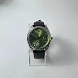 Bulova $450 Surveyor 96B427 Green Dial Leather Automatic Men's Watch 39mm - Thumbnail 5