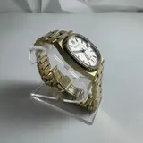Bulova $825 Super Seville Gold Tone Precisionist Silver Dial Men's Watch 97B223 - Thumbnail 2