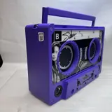 Bumpboxx Remix Selena Limited Edition Bluetooth Boombox Speaker Purple - Thumbnail 5