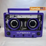 Bumpboxx Remix Selena Limited Edition Bluetooth Boombox Speaker Purple - Thumbnail 1