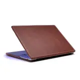 Burton Goods Luxury Leather Slim Case for MacBook Air 15 Inch Protective Cover - Thumbnail 2