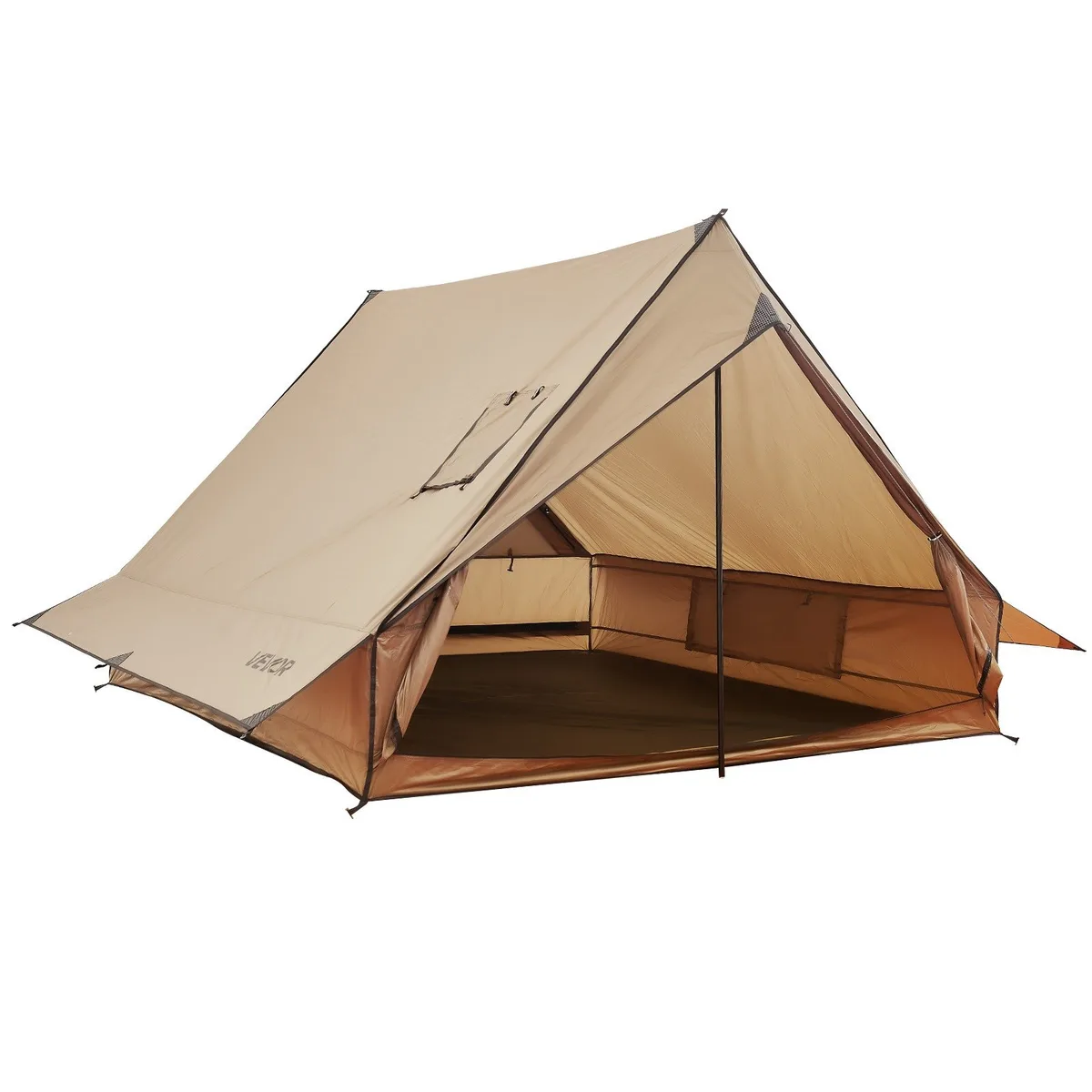 Camping Hot Tent 2 Person 4 Season Waterproof Winter Cabin Tent with Stove Jack - Photo 1 - Real photo at TamDoUS Salt Lake City
