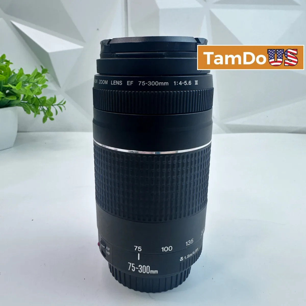 Canon EF 75-300mm f/4-5.6 III Telephoto Zoom Lens for EOS DSLR Cameras - Photo 1 - Real photo at TamDoUS Salt Lake City