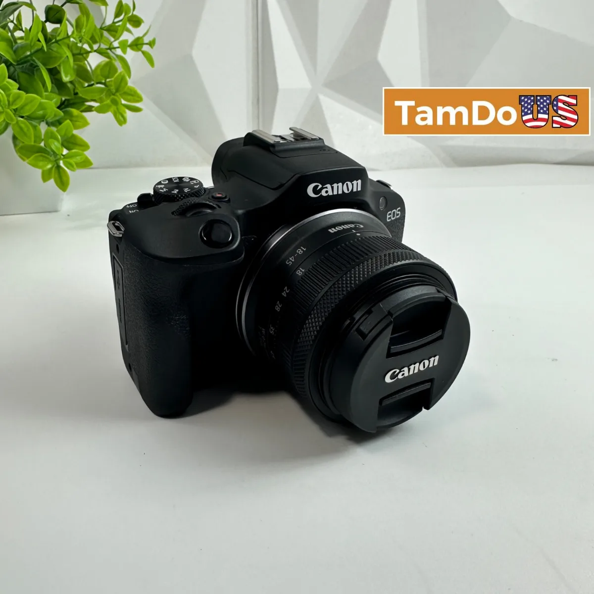 Canon EOS R100 Mirrorless Camera Kit with RF-S 18-45mm F4.5-6.3 IS STM Lens - Photo 1 - Real photo at TamDoUS Salt Lake City