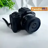 Canon EOS R50 Mirrorless Camera Body Kit with RF-S 18-45mm IS STM Lens Black - Thumbnail 1