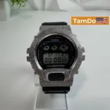Casio G-Shock DW-6900U Iced Out Diamond Bezel Digital Men Watch DW6900U 3529 - Thumbnail 1
